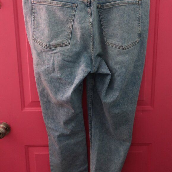 OLD NAVY OG Straight Stretch Button Fly Jeans Size 16 - Picture 4 of 5
